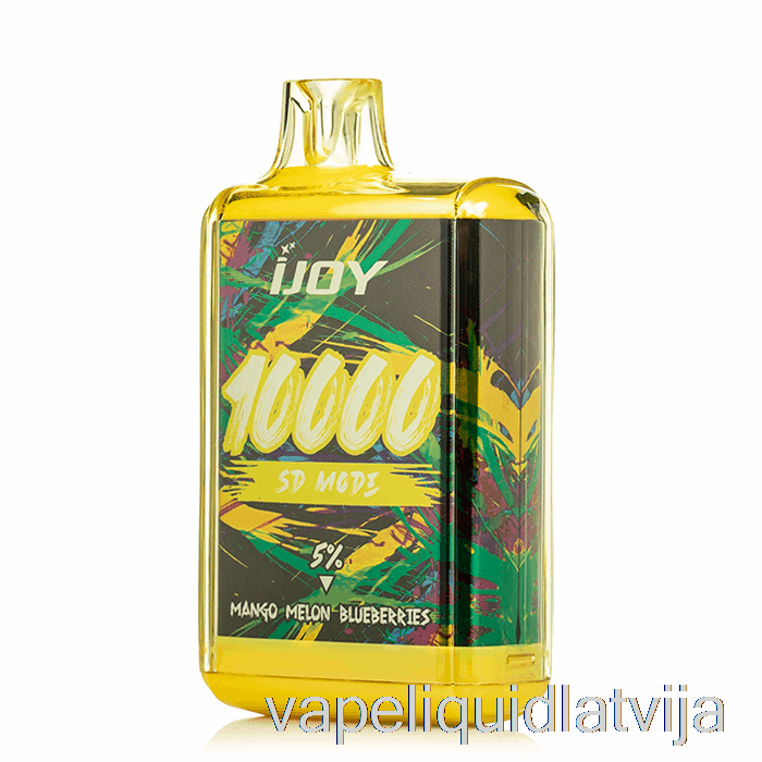 Ijoy Bārs Sd10000 Vienreizējās Lietošanas Mango Melones Mellenes Vape šķidrums